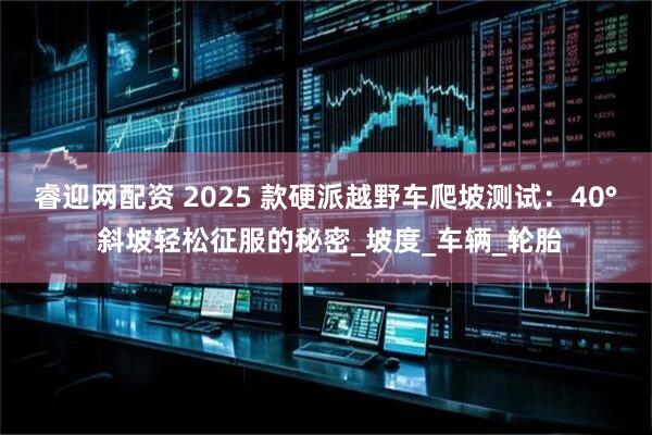 睿迎网配资 2025 款硬派越野车爬坡测试：40° 斜坡轻松征服的秘密_坡度_车辆_轮胎