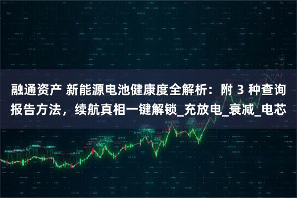 融通资产 新能源电池健康度全解析：附 3 种查询报告方法，续航真相一键解锁_充放电_衰减_电芯