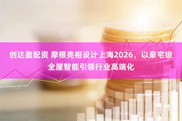 创达盈配资 摩根亮相设计上海2026，以豪宅级全屋智能引领行业高端化